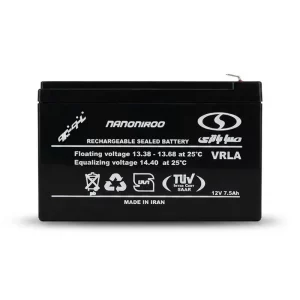 UPS battery 12V 7.5A Saba VRLA 12V 7.5AH SABA